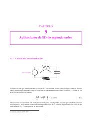 Aplicaciones de ED de segundo orden - Canek - UAM