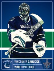 VANCOUVER CANUCKS - NHL.com