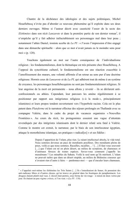 Faculté de Philosophie et Lettres - Jean-Philippe Toussaint