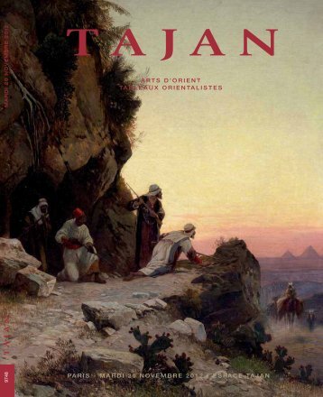 Arts d'Orient - Tableaux Orientalistes - Tajan