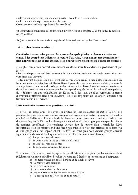 Téléchargez la séquence au format .pdf - Lettres