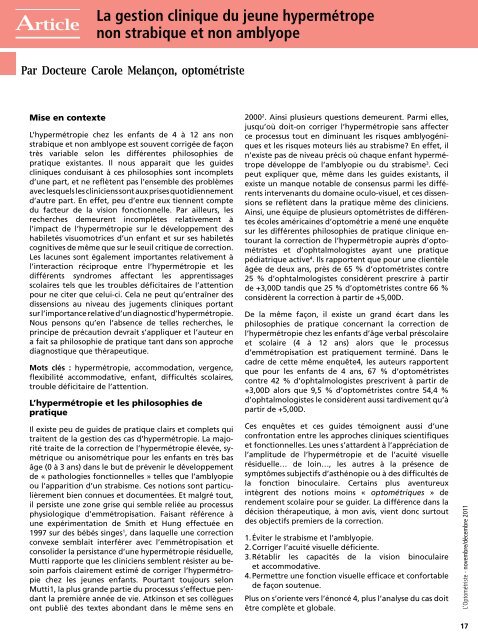 Voir le document PDF - Association des optométristes du Québec