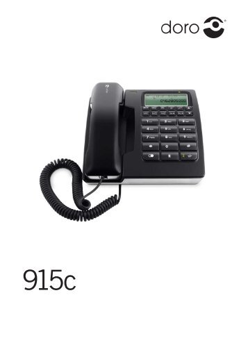 Manual Doro 914c 915c (type II, alarm) - EN FR Télécharger