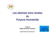 Les atteintes extra rénales du Purpura rhumatoïde - CHU Toulouse