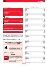 Sommaire Homologation Européenne - Directive attelage R55 Qualité