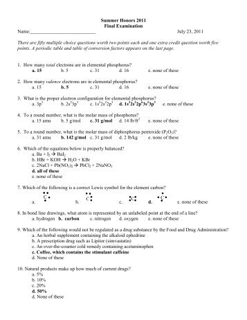 There are fifty multiple choice questions worth two