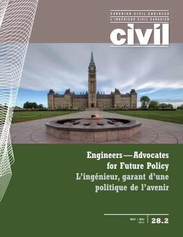 2011 Conference issue vol 28.2 - CSCE • Canadian Society for Civil ...