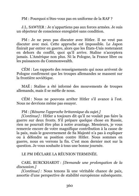 La séparation