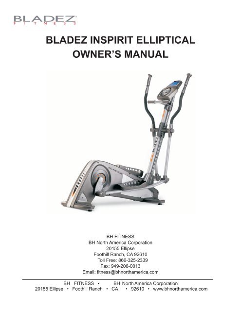 bladez elliptical