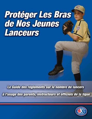 Règlements pour les lanceurs - Petite ligue de baseball de Valleyfield