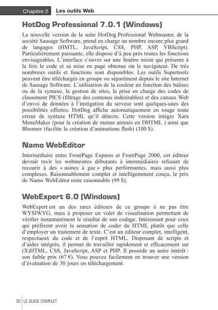 Livre MicroApplication – HTML.Guide.Complet FR