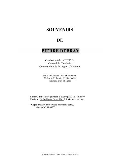 Pierre Debray La 2e Division Blindee De Leclerc Pierre Debray La 2e Division Blindee De Leclerc