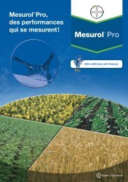 Brochure Mesurol Pro - Bayer CropScience