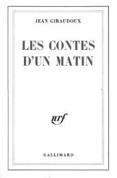 Les Contes d'un matin - Webrairie