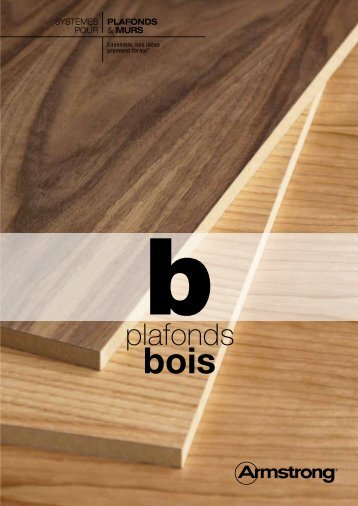 la brochure Bois - ARMSTRONG - Atelier