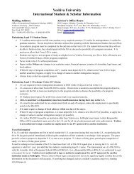 International Student Information Sheet - Benjamin N. Cardozo ...