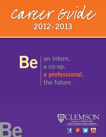 Career Guide - Michelin Career Center - Clemson University