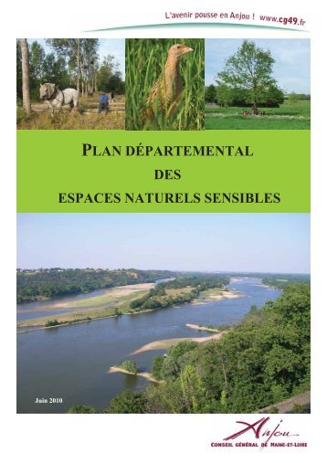 Plan départemental des espaces naturels sensibles (juin 2010)