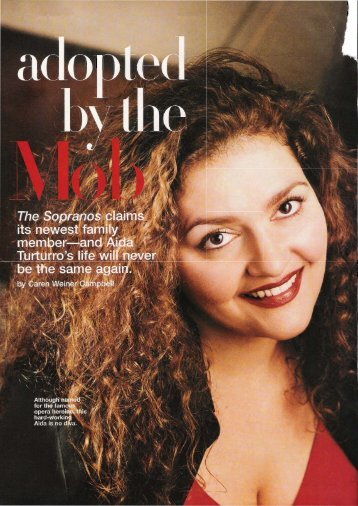 Aida Turturro (interview)