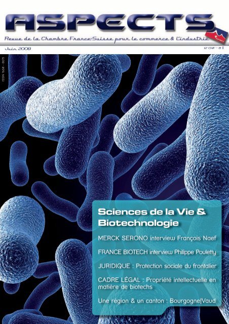 Sciences de la Vie & Biotechnologie - Chambre France-Suisse pour ...