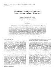 UGC-INFONET Digital Library Consortium: Present ... - CARL - ABRC