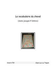 Le vocabulaire du cheval (mots jusquà 8 lettres) - Canalblog