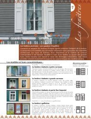 Les fenêtres - MRC de Rivière-du-Loup