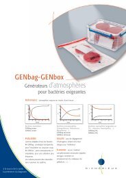 GENbag-GENbox Générateurs d'atmosphères - bioMérieux