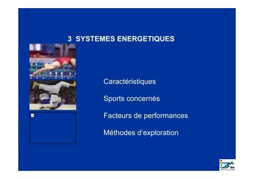 LES FILIERES ENERGETIQUES - IRBMS