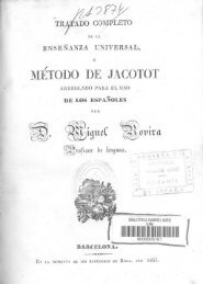 Tratado completo de la enseñanza universal o Método de Jacotot ...