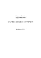 Original 2005 TPP Agreement - CARL - ABRC