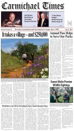 Annual Pass Helps to Save Our Parks - Carmichael Times