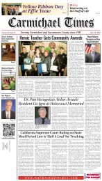 Heroic Teacher Gets Community Awards - Carmichael Times