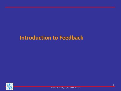 Common Laplace Transform - CERN Accelerator School