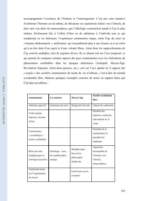 [tel-00462108, v1] L'exil de Jan ?ep : contribution à l ... - HAL-Inria