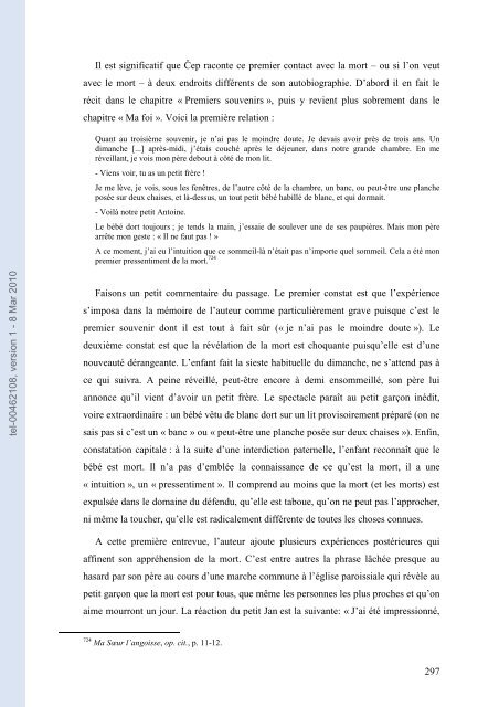 [tel-00462108, v1] L'exil de Jan ?ep : contribution à l ... - HAL-Inria