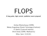 FLOPS - A long pulse, high current, spallation source proposal