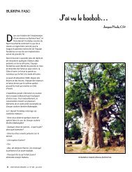 J'ai vu le baobab.. par Jacques Houle, CSV