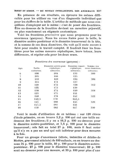 Méthodes nouvelles pour le diagnostic du niveau ... - Vegoia