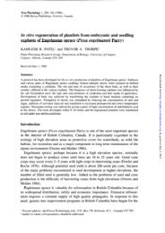 In vitro regeneration of plantlets from embryonic ... - Tree Physiology