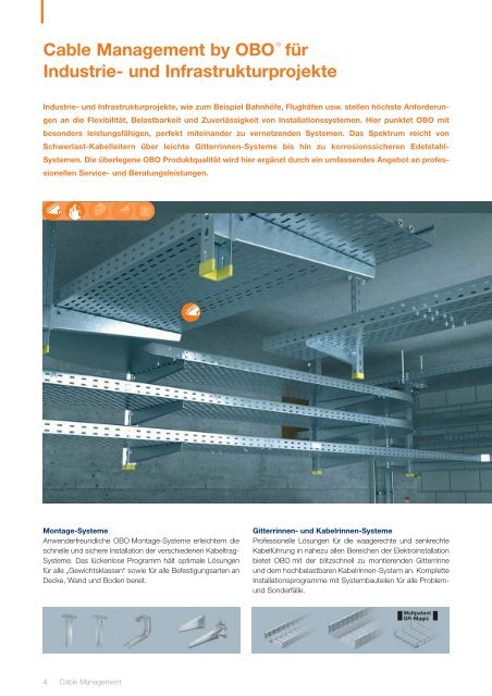 Cable Management by OBO© - OBO Bettermann