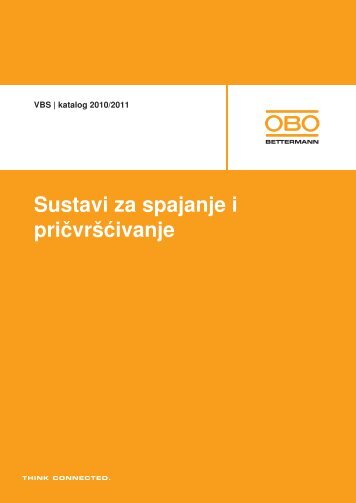 VBS | Metalne obujmice za kabele i cijevi - OBO Bettermann