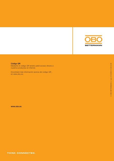 TBS | Sistemas de captación y derivación - OBO Bettermann