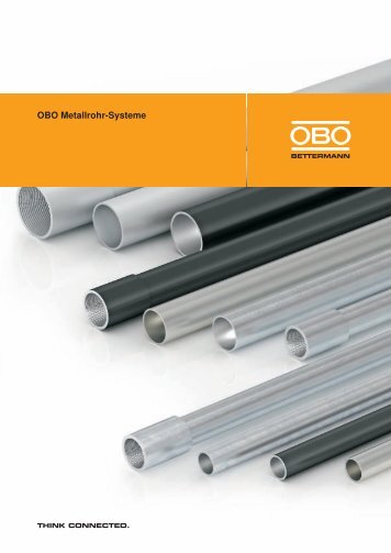 OBO Metallrohr-Systeme - OBO Bettermann