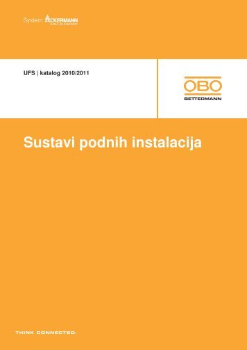 UFS | GES ugradni okviri s poklopcem - OBO Bettermann