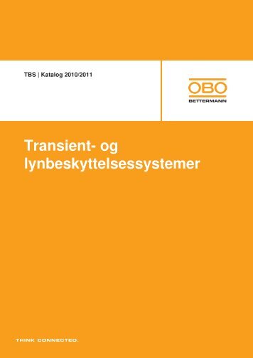 TBS Transient- og lynbeskyttelsessystemer - OBO Bettermann