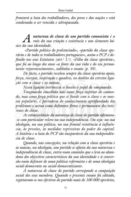 O Partido com Paredes de Vidro - Partido Comunista Português