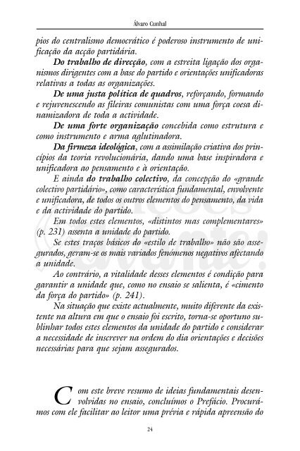 O Partido com Paredes de Vidro - Partido Comunista Português