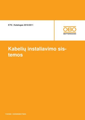 KTS | Montavimo sistemos - OBO Bettermann