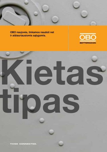 Kietas tipas - OBO Bettermann